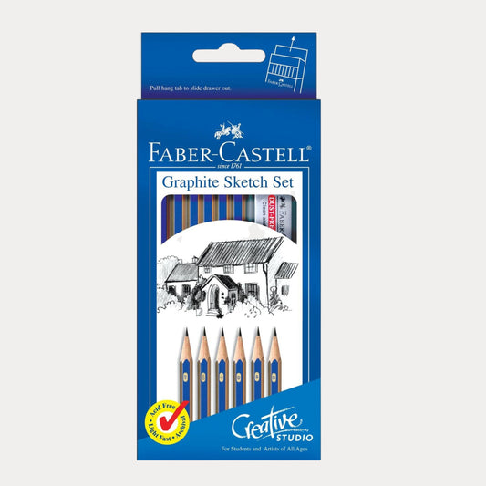 Studio Graphite Sketch Pencils graphite sketch set, set of 6 (pack of 3)
