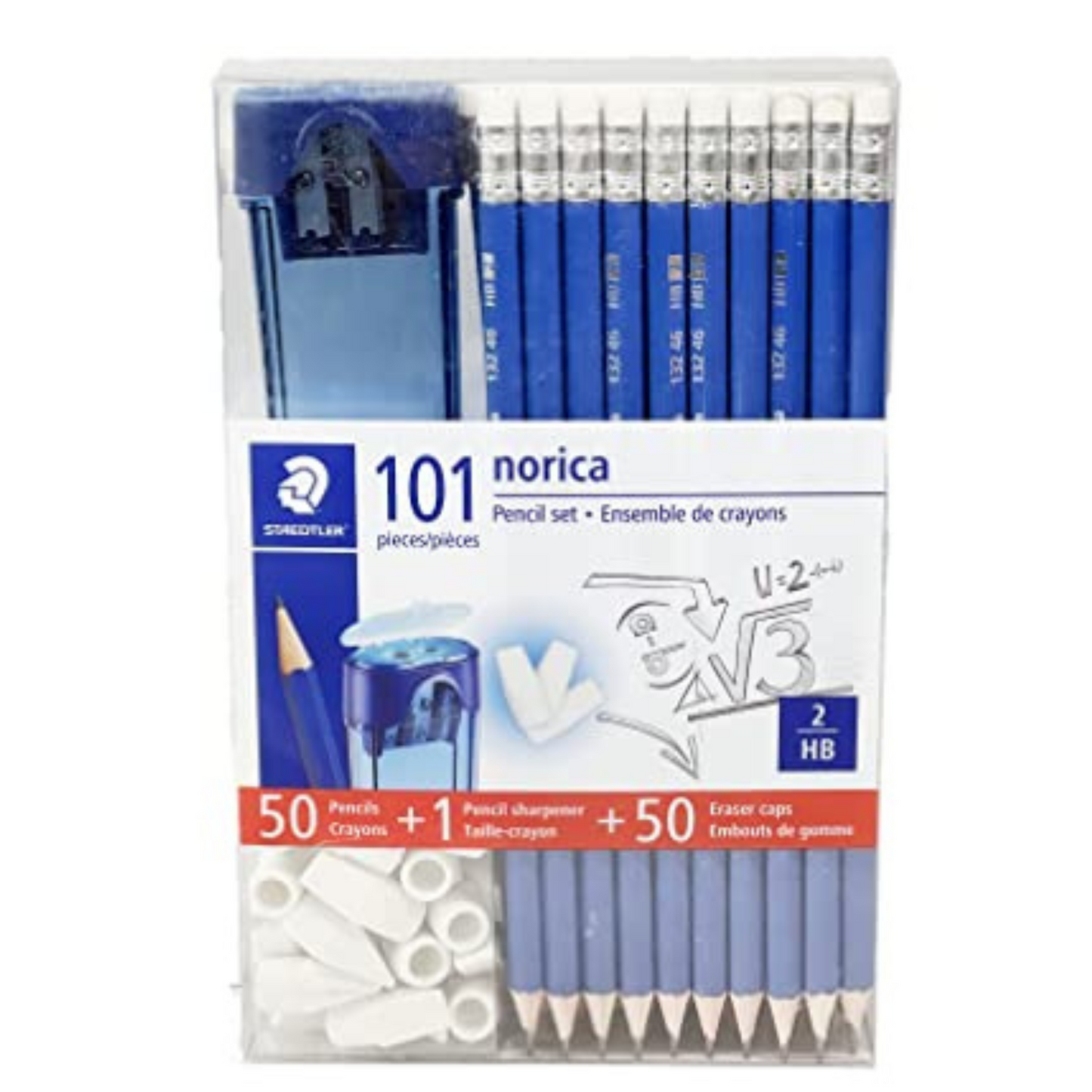 Staedtler Pencils Norica Graphite HB2 Graphic 101 Piece 50 Pencils