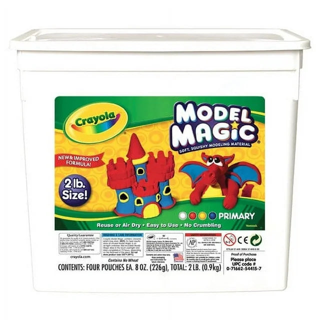Crayola Model Magic, 2lbs., White
