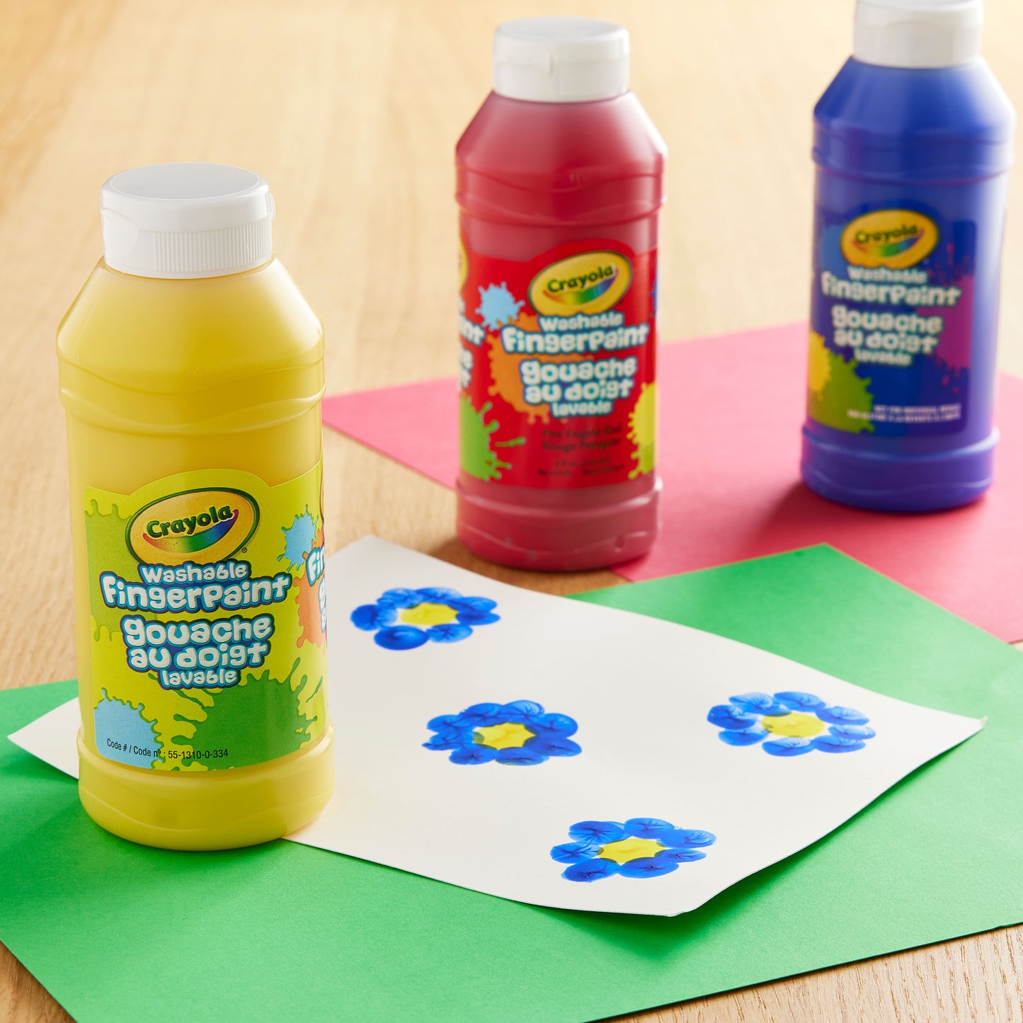 Crayola Primary Colors Washable Fingerpaints 12 Packs: 3 ct. (36 total)