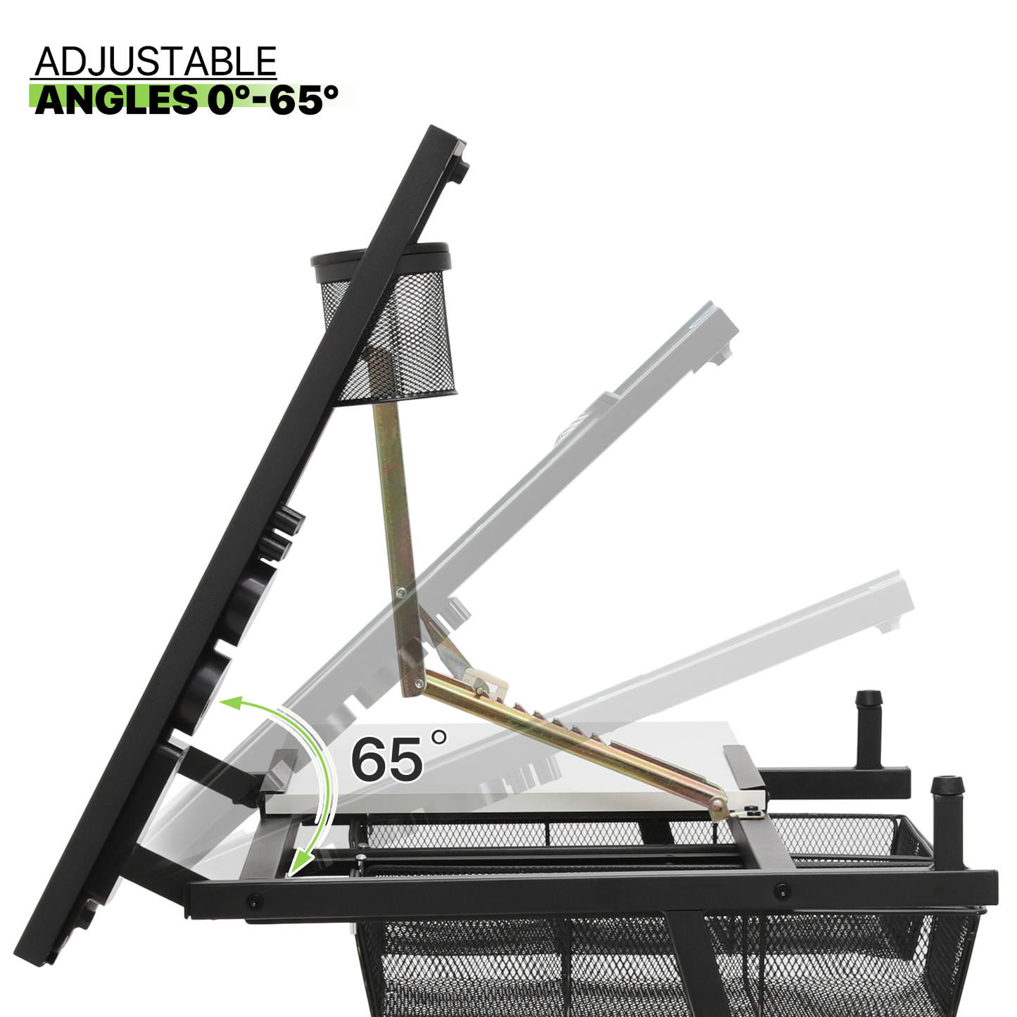 Magshion Drafting Table Desk with Stool