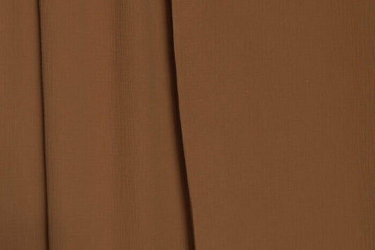 Cotton Gauze - Rust - End Cut