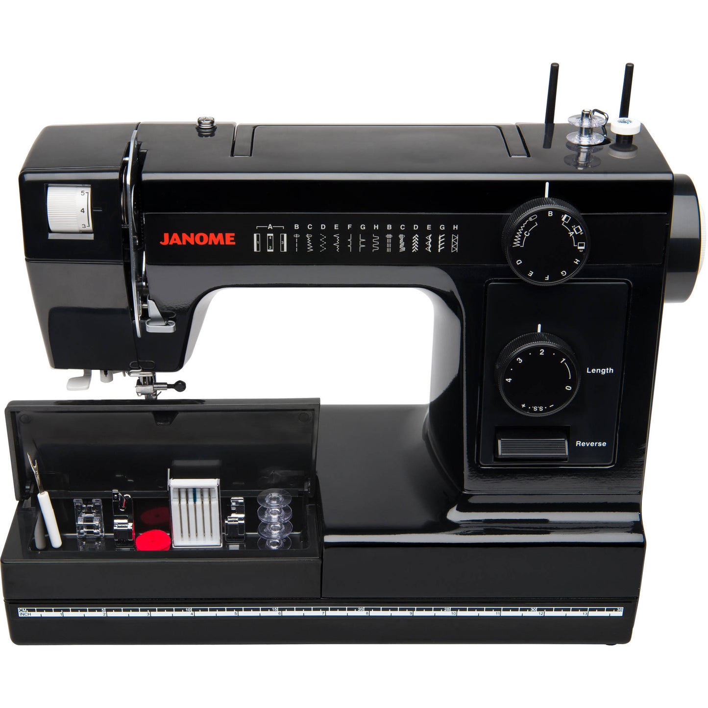 Janome Industrial-Grade Aluminum-Body HD1000 Black Edition Sewing Machine