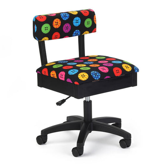 Arrow Hydraulic Sewing Craft Chair Buttons Upholstery