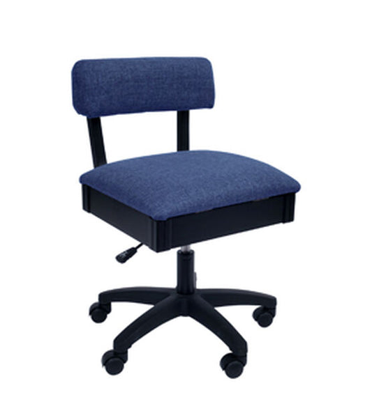 Arrow Hydraulic Sewing Craft Chair Duchess Blue