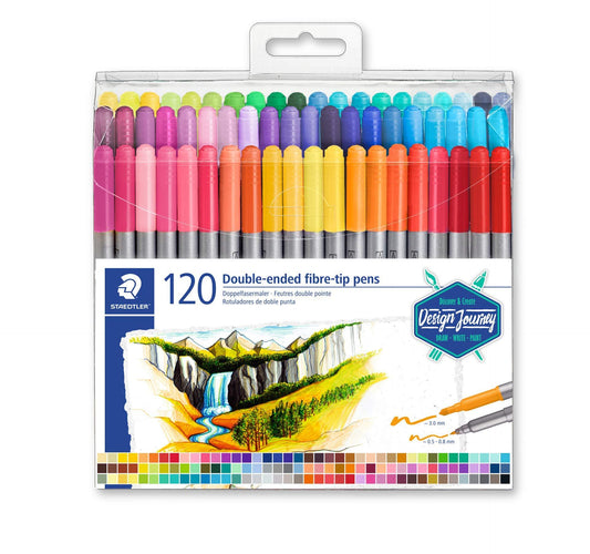 Staedtler Double-Ended Fiber-Tip Pens