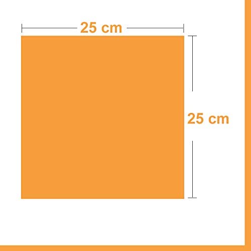 Origami Paper Large, Opret 100 Sheets 20x20cm / 8 inch Large Origami Paper 50 Vivid Colors Single Sided