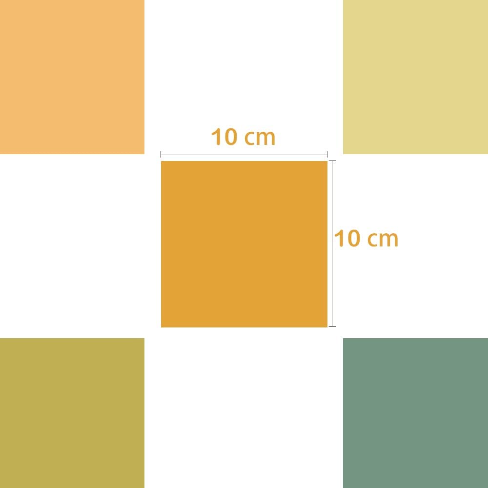 Origami Paper Large, Opret 100 Sheets 20x20cm / 8 inch Large Origami Paper 50 Vivid Colors Single Sided
