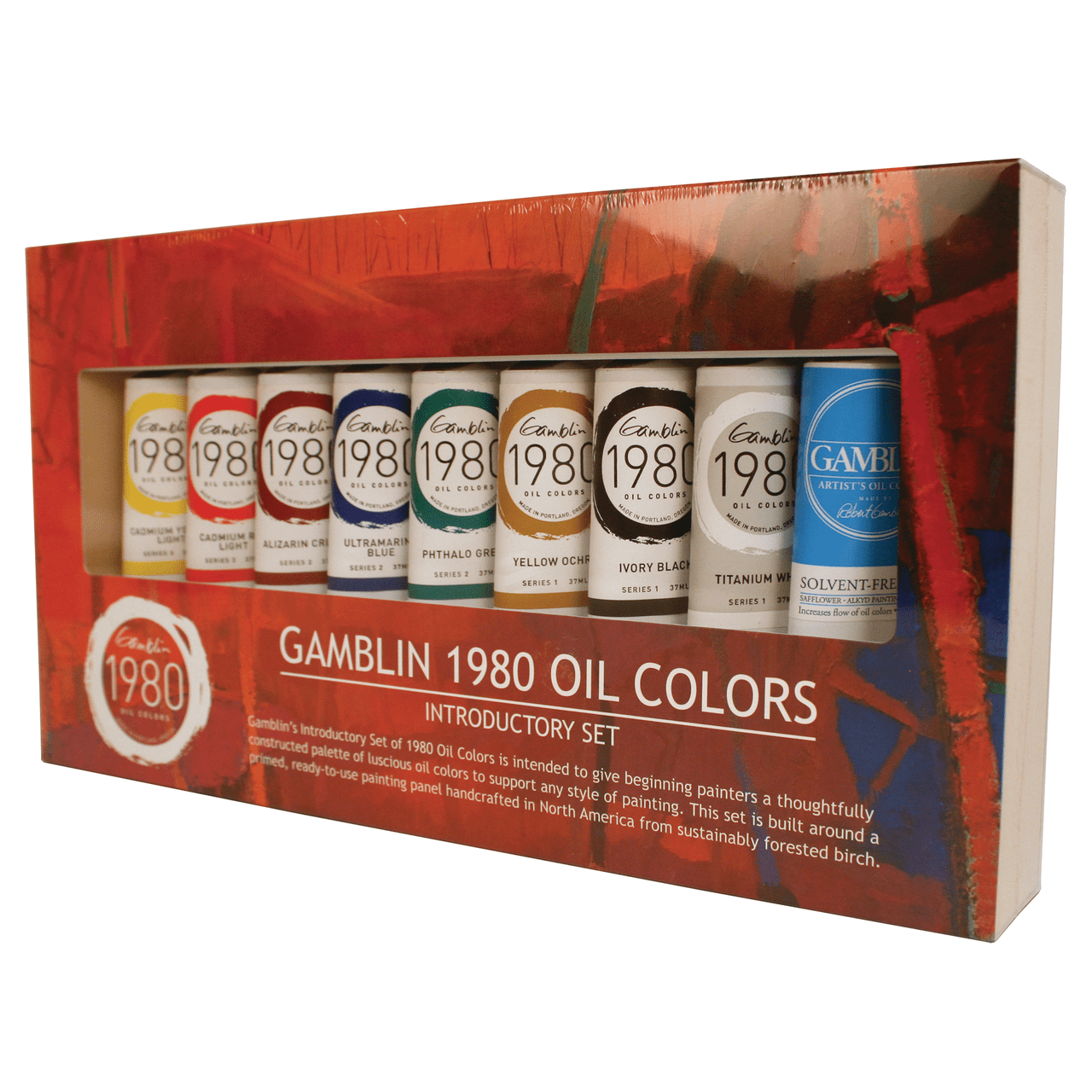 Gamblin 1980 Oil Color Introductory Set
