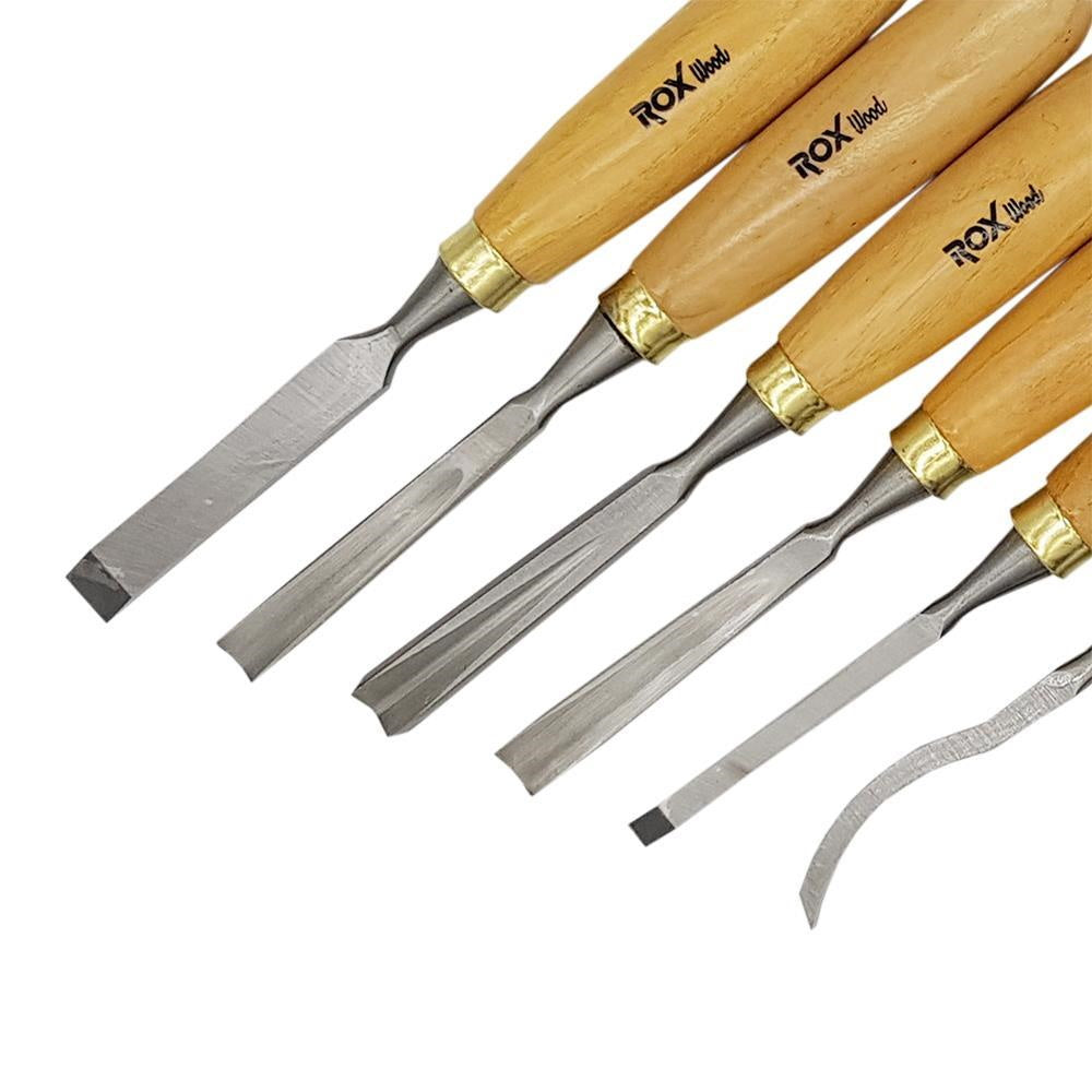 Rox Wood ROX-6PC Wood Carving Tools