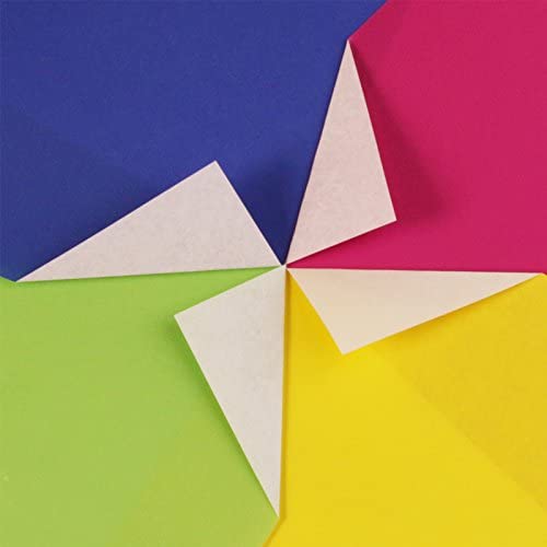 Origami Paper Large, Opret 100 Sheets 20x20cm / 8 inch Large Origami Paper 50 Vivid Colors Single Sided
