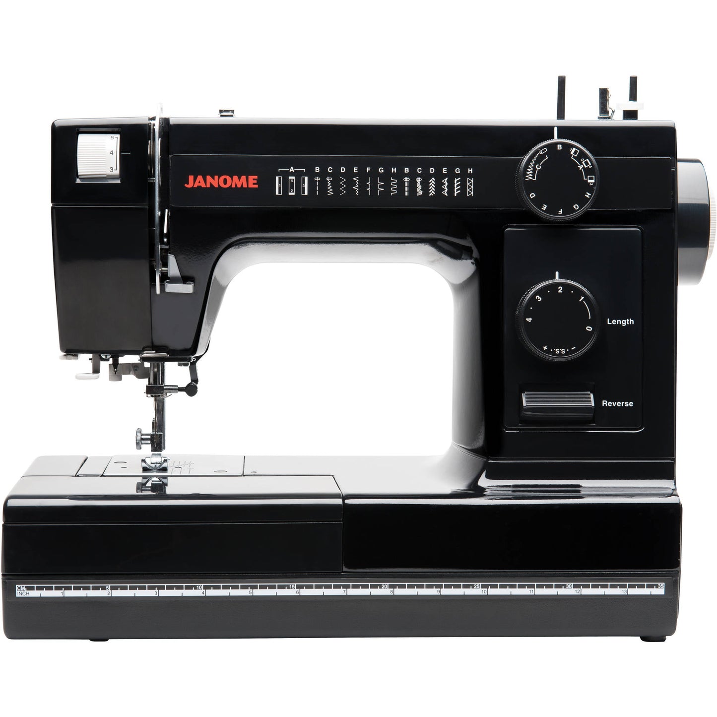 Janome Industrial-Grade Aluminum-Body HD1000 Black Edition Sewing Machine