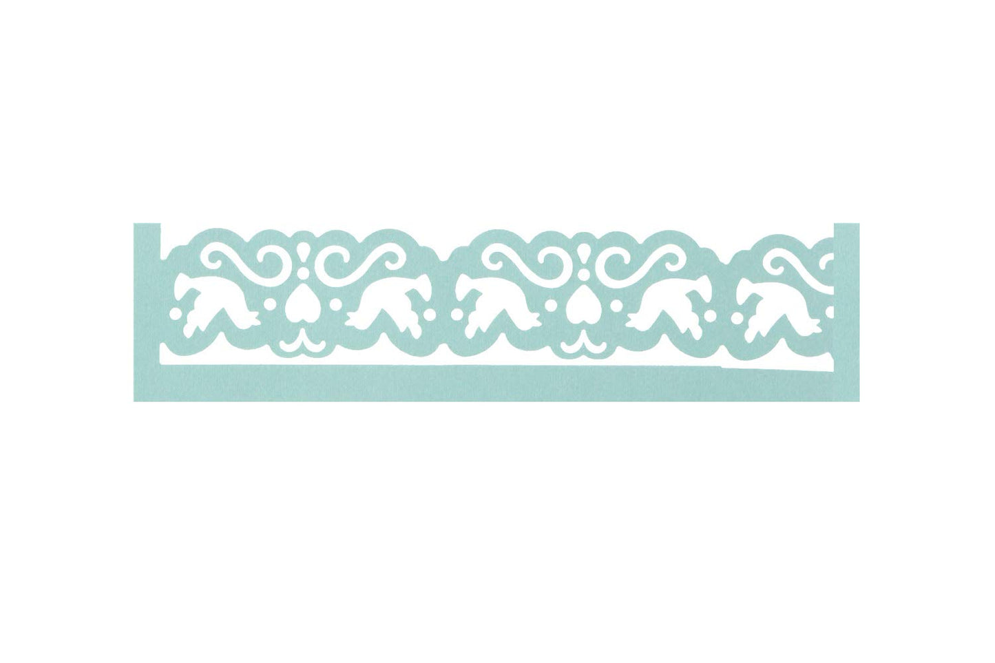 Bira Craft Deep Edger Border Craft Punch for Scrapbooking(Dots and Flourish)