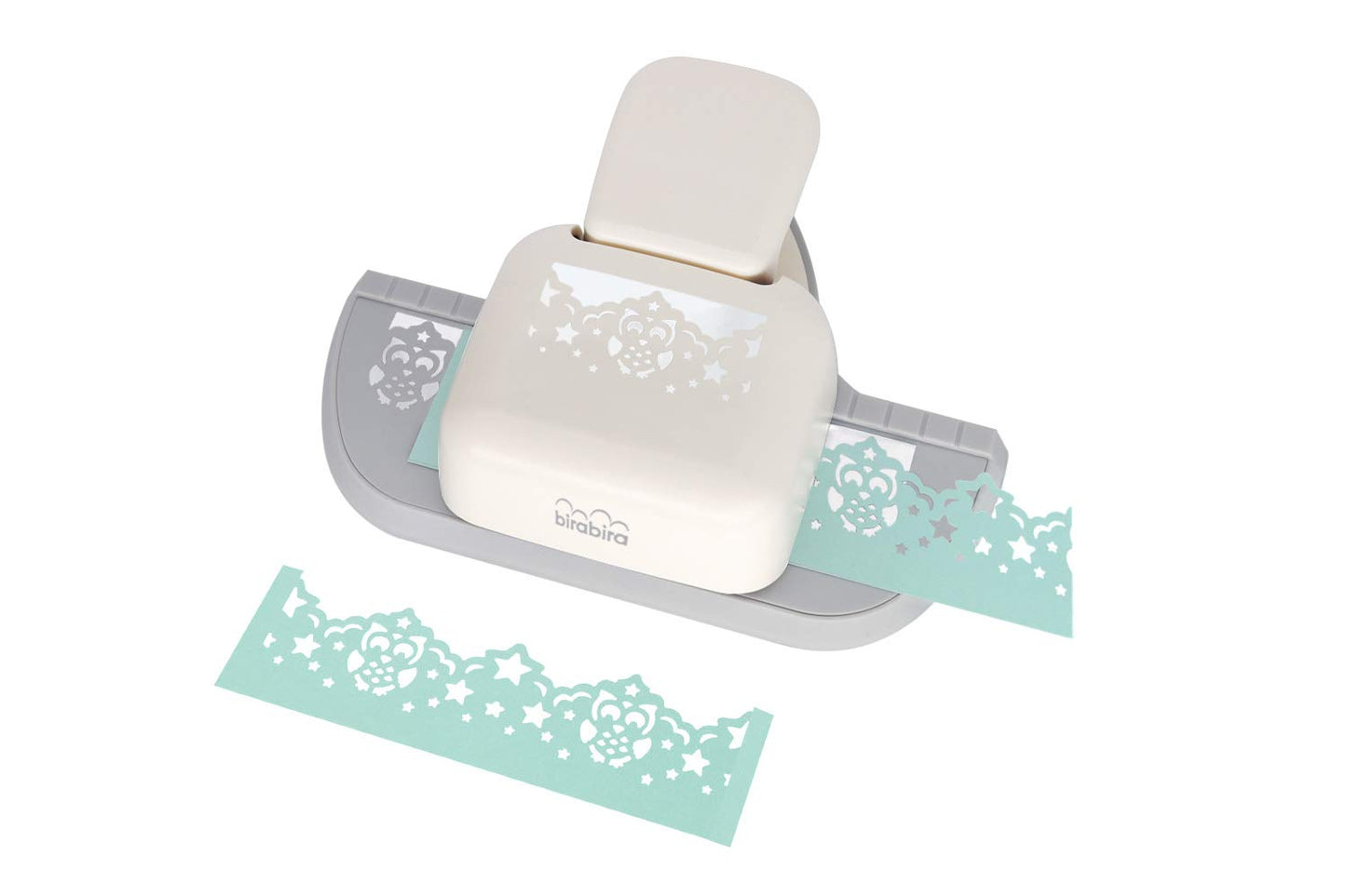 Bira Craft Deep Edger Border Craft Punch for Scrapbooking(Dots and Flourish)