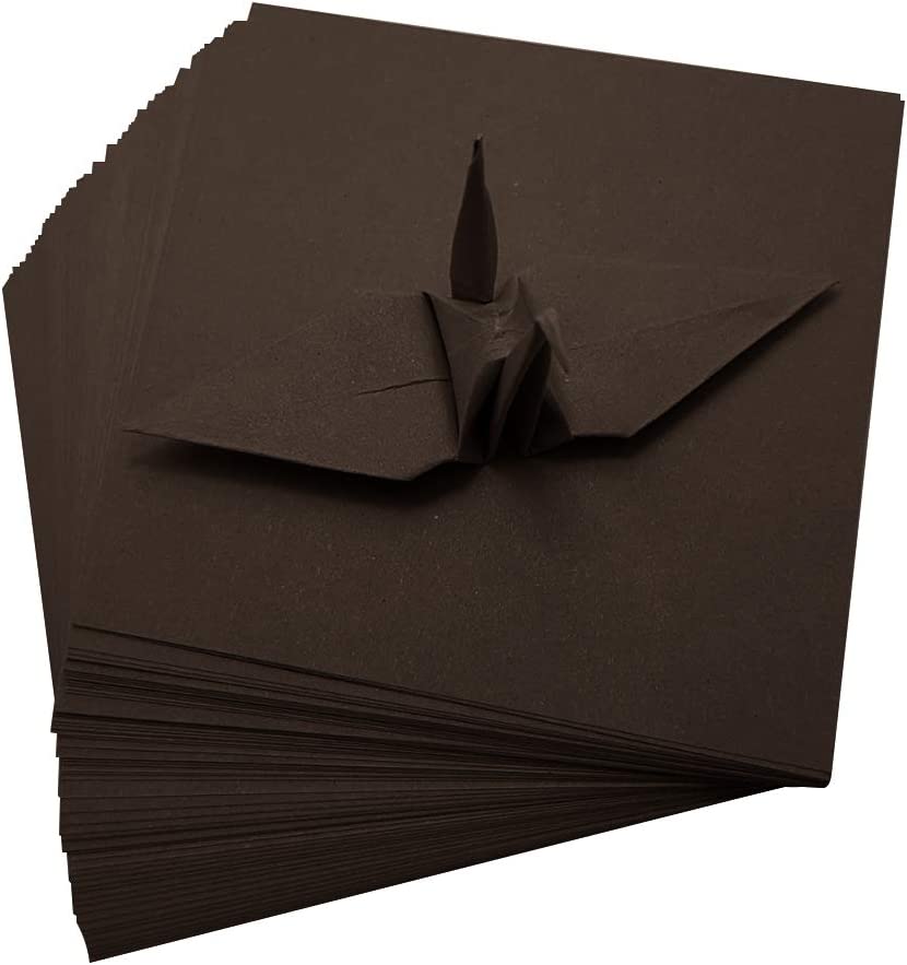 100 Origami Paper Double Sided Color Red 3x3 inches Square Easy Fold Paper for Folding Paper, Origami Cranes, Scrapbook Paper (#S16 Red)