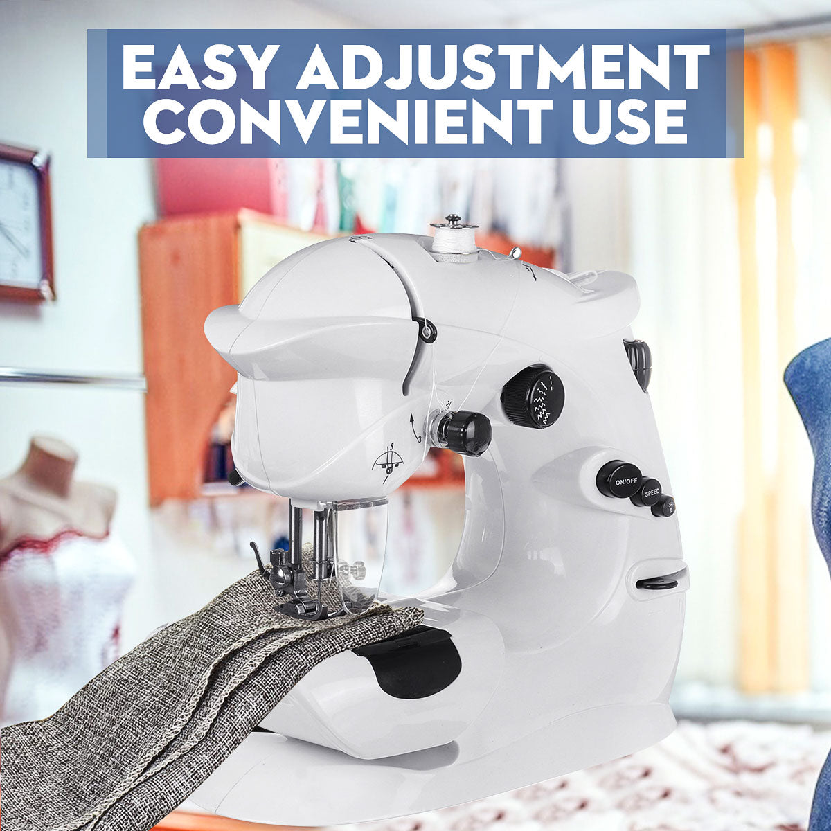 Portable Electric Sewing Machine Multipurpose
