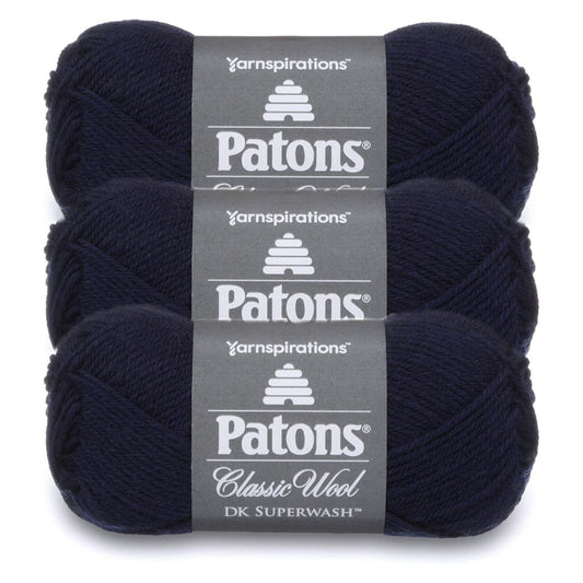 Patons Classic 100% Wool DK Superwash #3 Light Yarn Skein