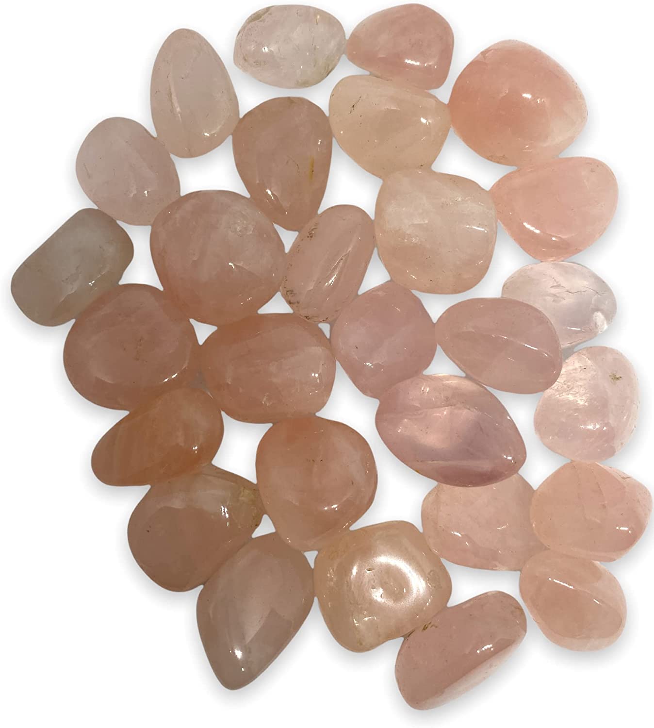 Spiritual Elementz Assorted Tumbled Stones (200-220 Grams Approx), Natural Tumble Stone