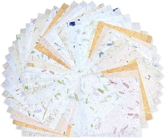 50 Sheets 6 x 6 Inches Square Origami Paper Arts Folding Craft, Decoration Paper, Square Folding Paper DIY Crafts (Mixed Green)
