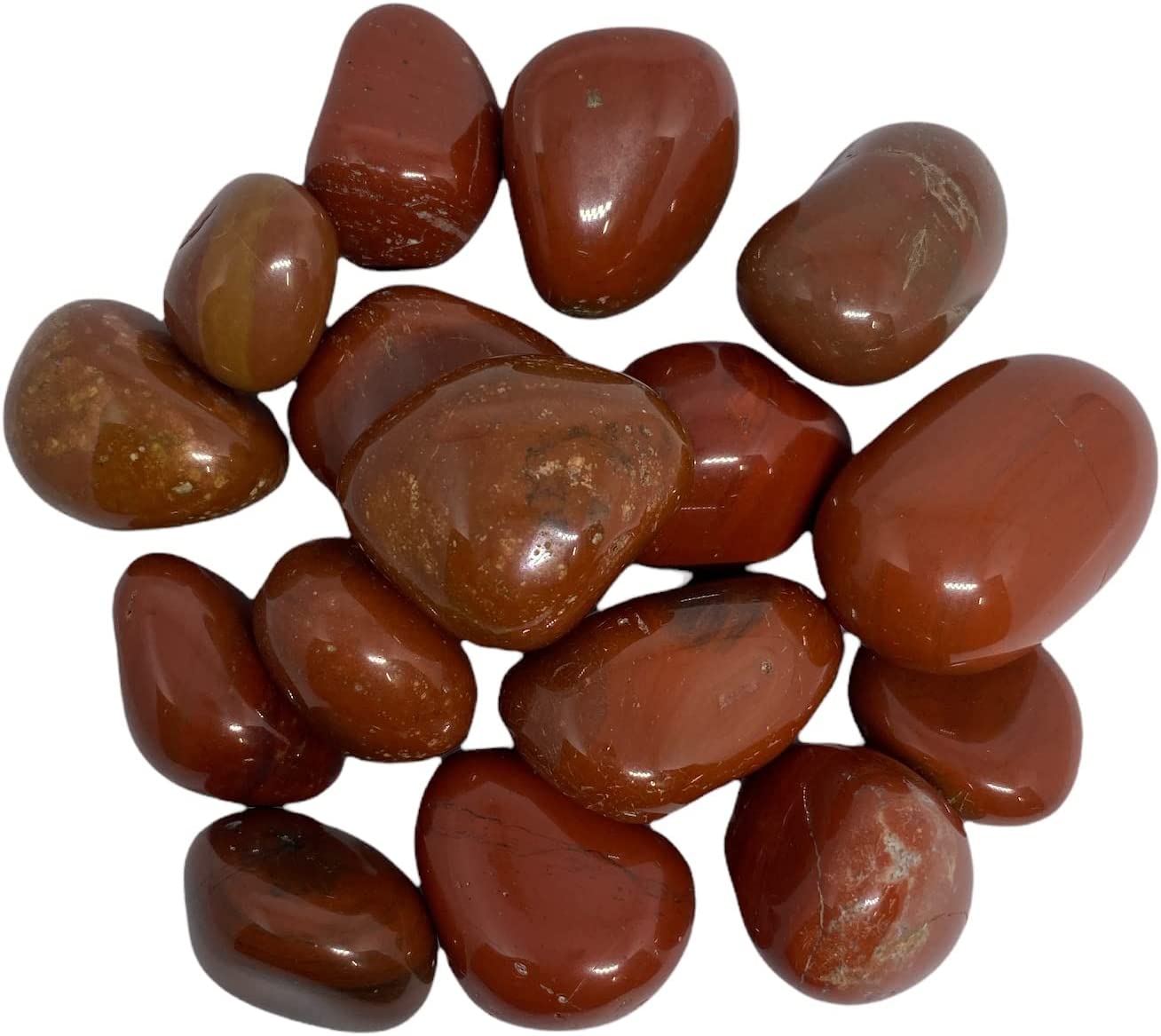Spiritual Elementz Assorted Tumbled Stones (200-220 Grams Approx), Natural Tumble Stone