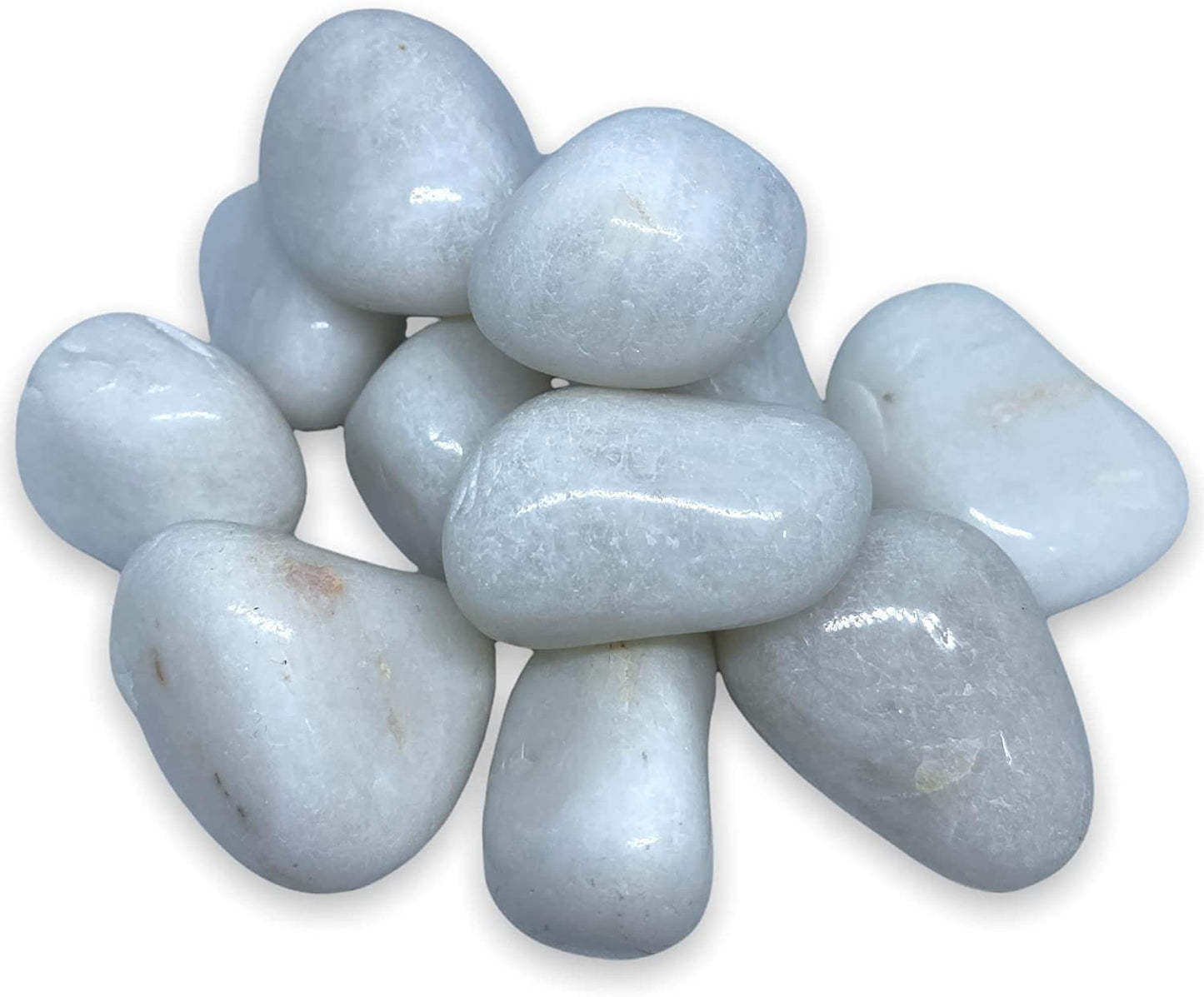 Spiritual Elementz Assorted Tumbled Stones (200-220 Grams Approx), Natural Tumble Stone