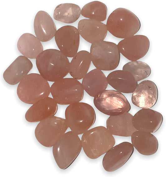 Spiritual Elementz Assorted Tumbled Stones (200-220 Grams Approx), Natural Tumble Stone