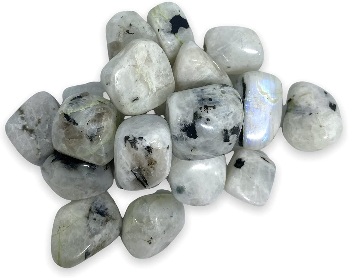 Spiritual Elementz Assorted Tumbled Stones (200-220 Grams Approx), Natural Tumble Stone