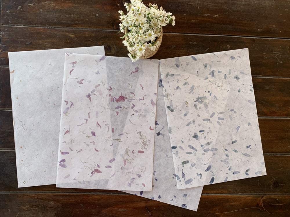 50 Sheets A4 Thin Mulberry Paper Sheets,Washi Paper Design Craft Art Origami