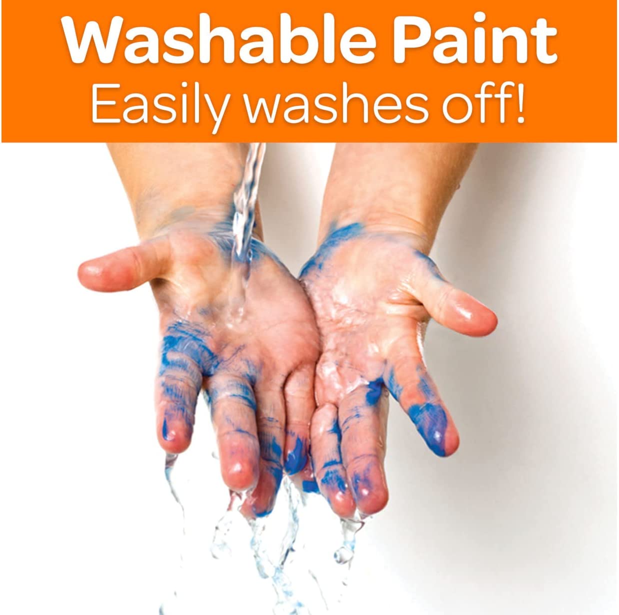 Crayola Washable Paint, 12 Count,16 Oz