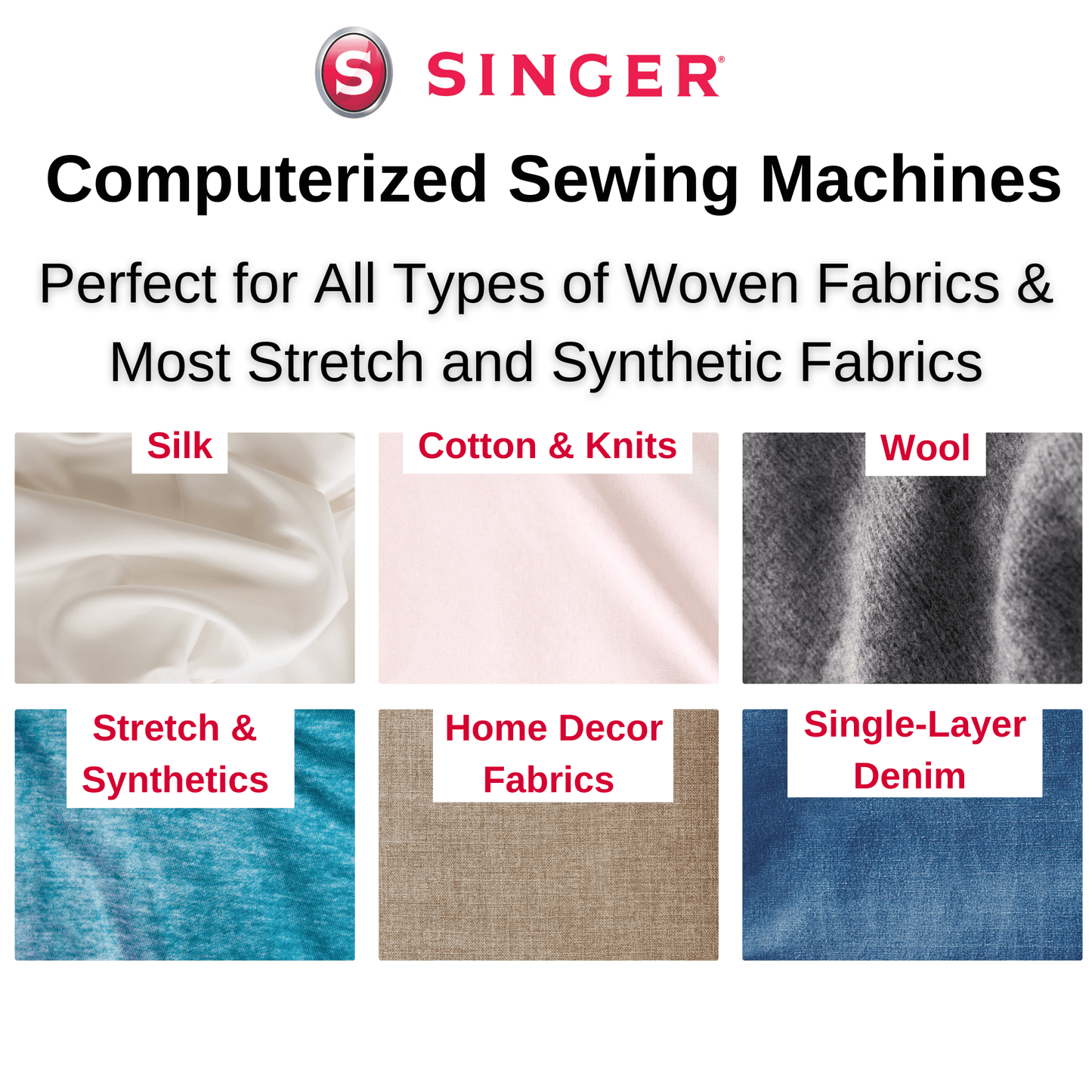 Singer C430 Professional Computerized Sewing Machine LCD Screen, 810 Stitches and Memory Capability