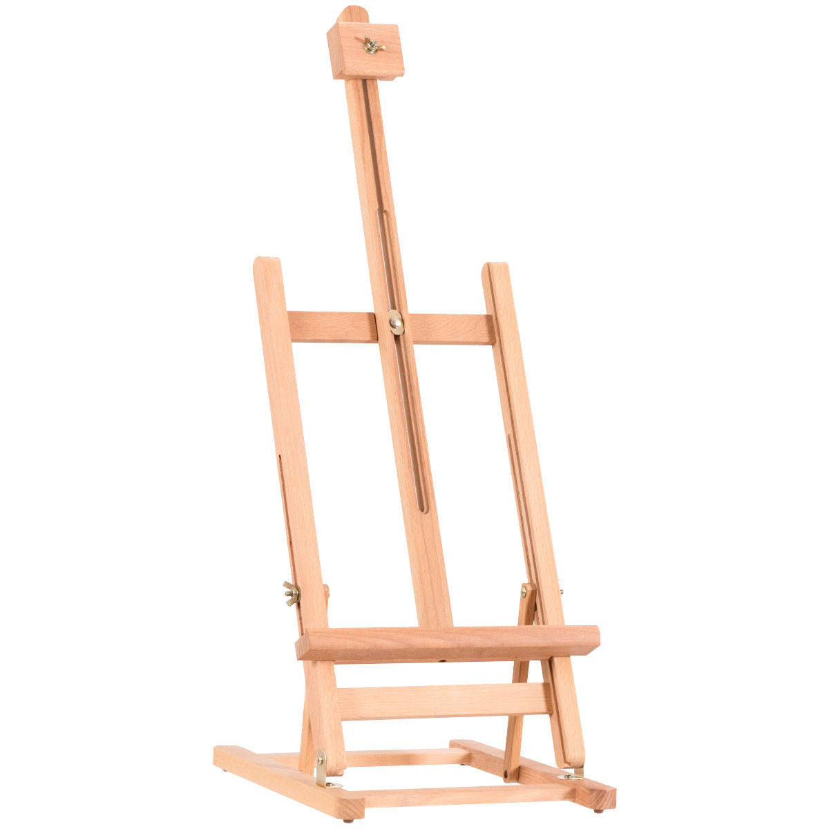 Costway Portable Wood Tabletop Easel H-Frame Adjustable Artist Painting Display Studio