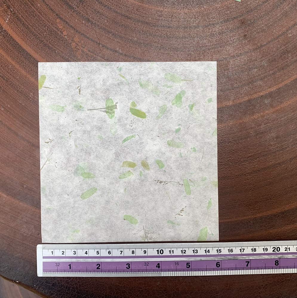 50 Sheets 6 x 6 Inches Square Origami Paper Arts Folding Craft, Decoration Paper, Square Folding Paper DIY Crafts (Mixed Green)