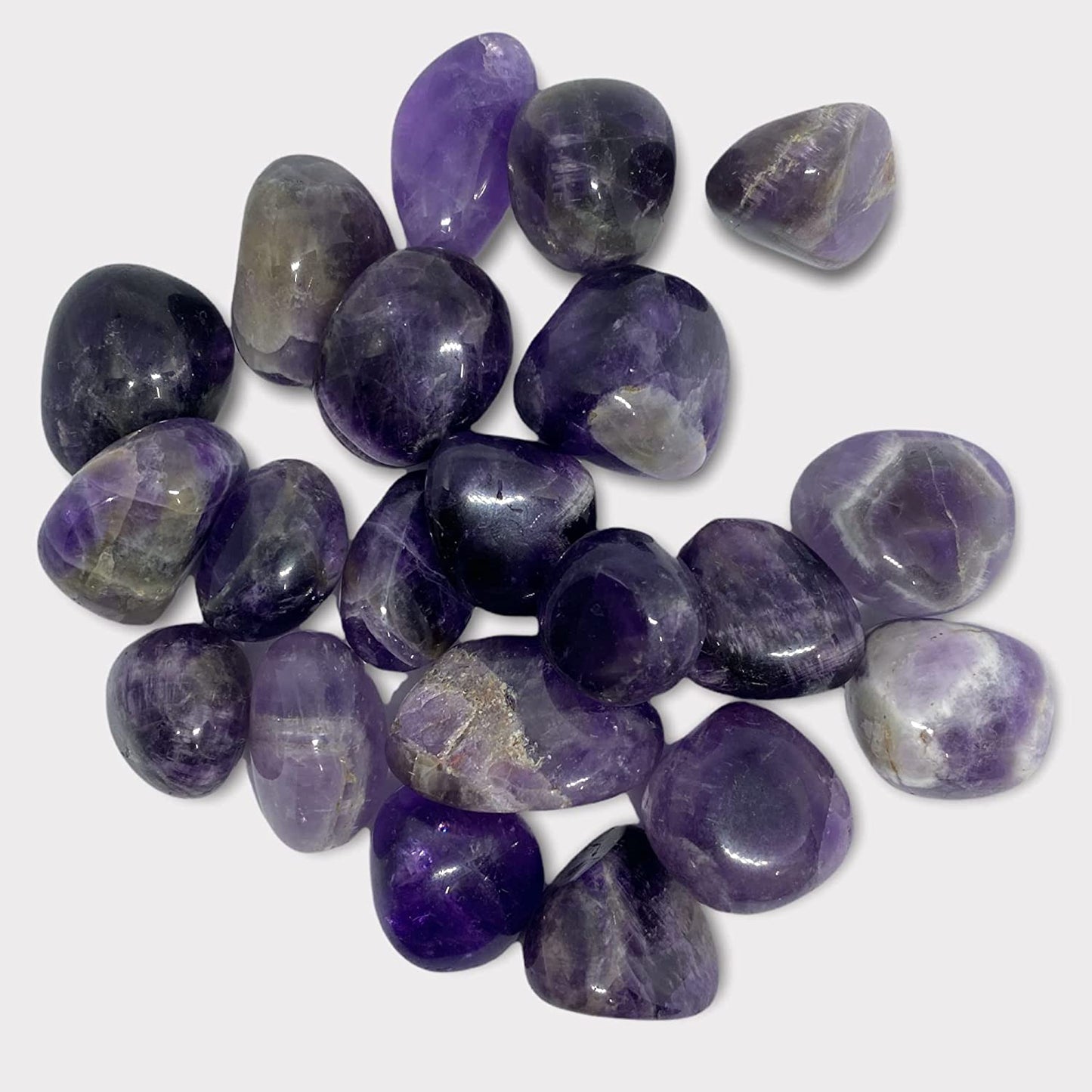 Spiritual Elementz Assorted Tumbled Stones (200-220 Grams Approx), Natural Tumble Stone