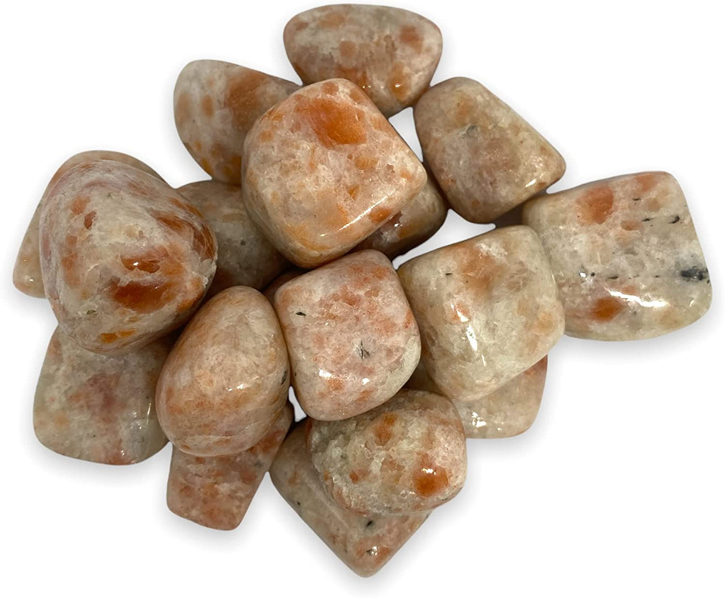 Spiritual Elementz Assorted Tumbled Stones (200-220 Grams Approx), Natural Tumble Stone