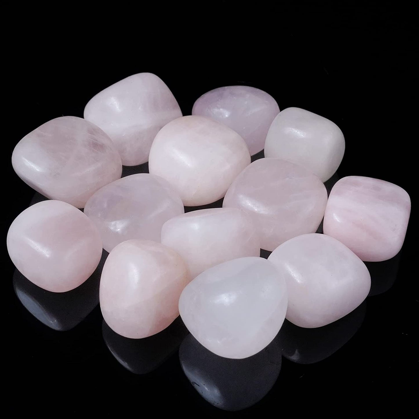 Bezavo Yellow Aventurine Tumbled Stones and Crystals Bulk 13 Pieces Set