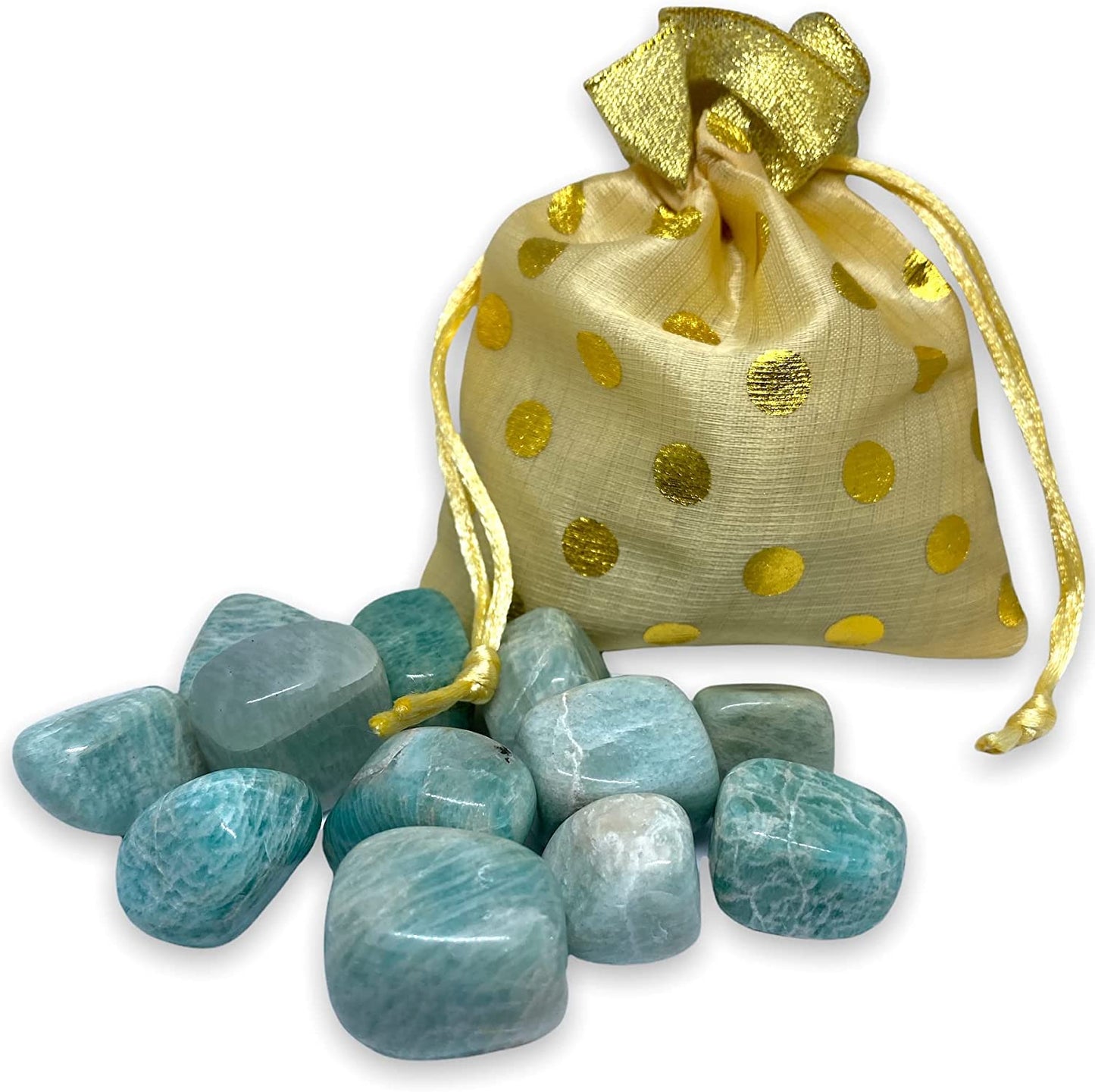 Spiritual Elementz Assorted Tumbled Stones (200-220 Grams Approx), Natural Tumble Stone