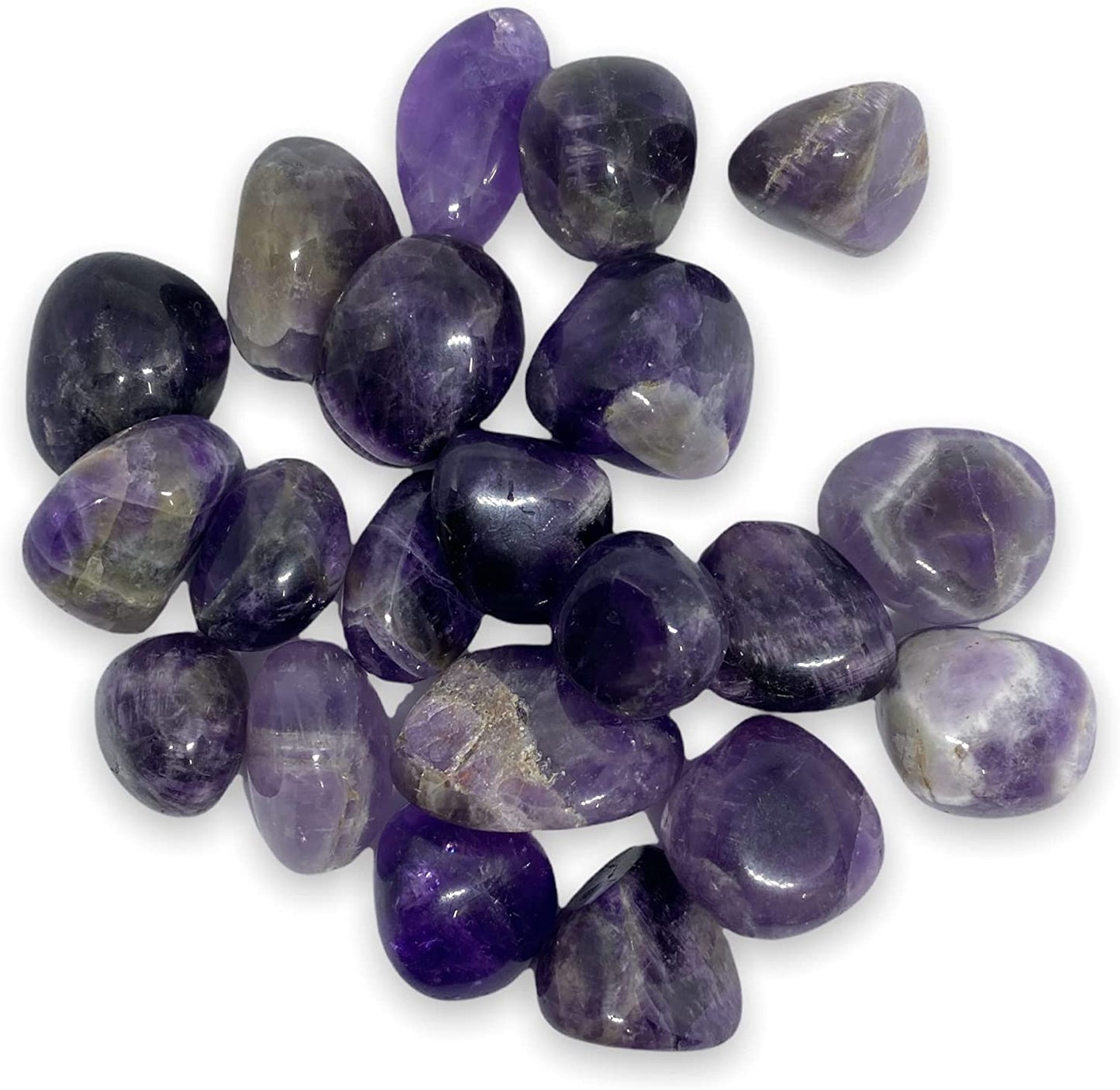 Spiritual Elementz Assorted Tumbled Stones (200-220 Grams Approx), Natural Tumble Stone