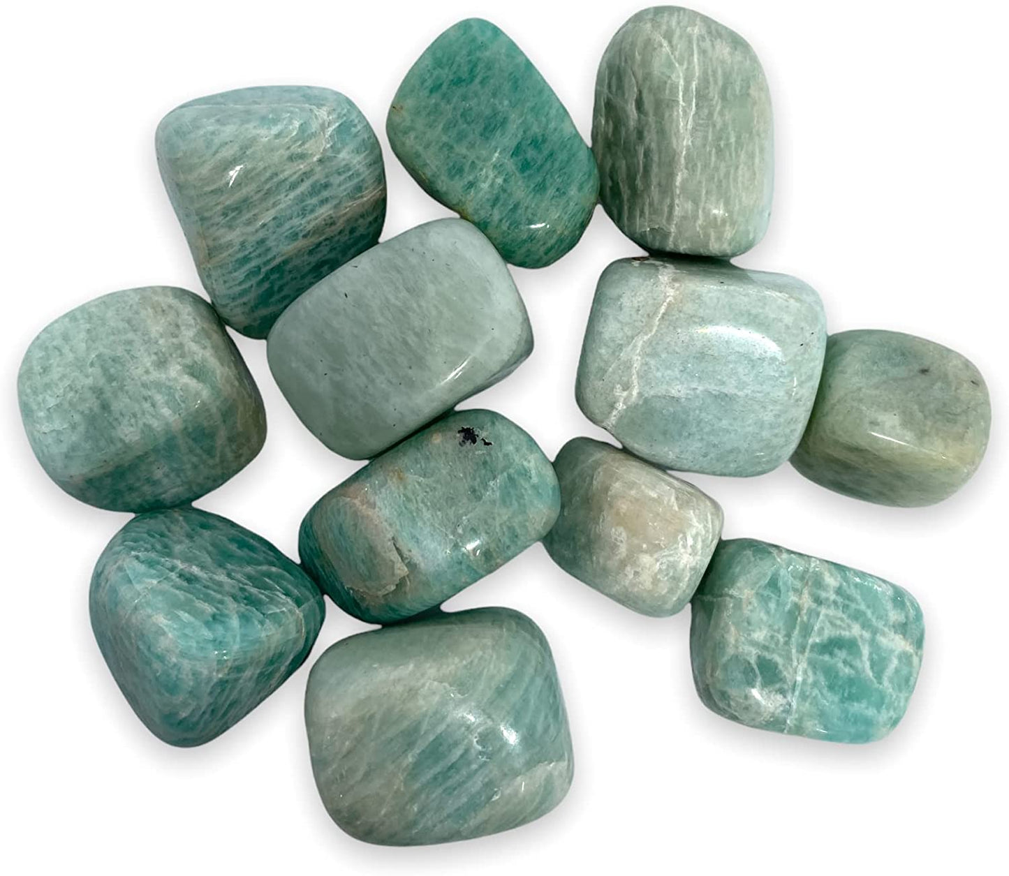 Spiritual Elementz Assorted Tumbled Stones (200-220 Grams Approx), Natural Tumble Stone