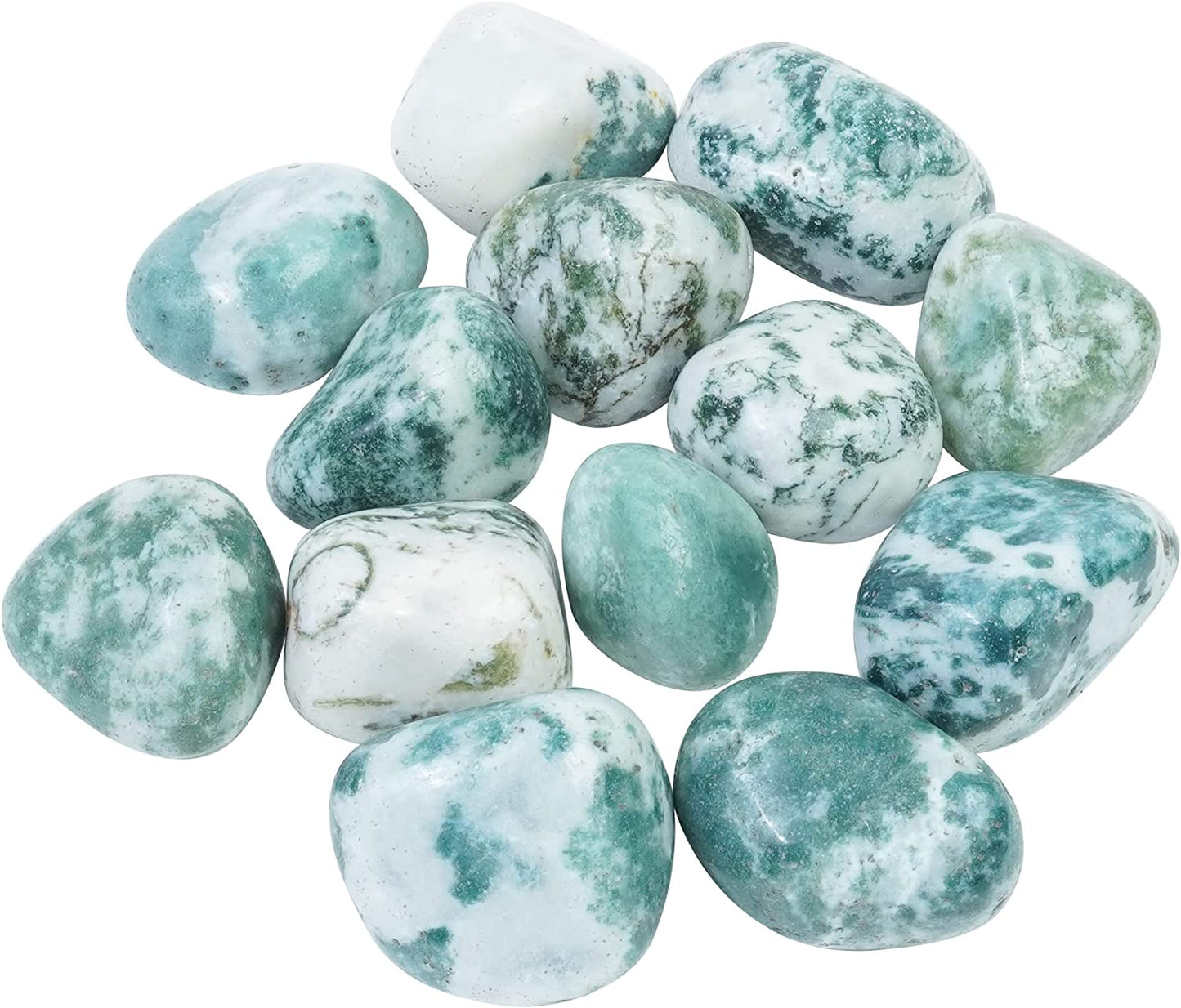 Bezavo Yellow Aventurine Tumbled Stones and Crystals Bulk 13 Pieces Set