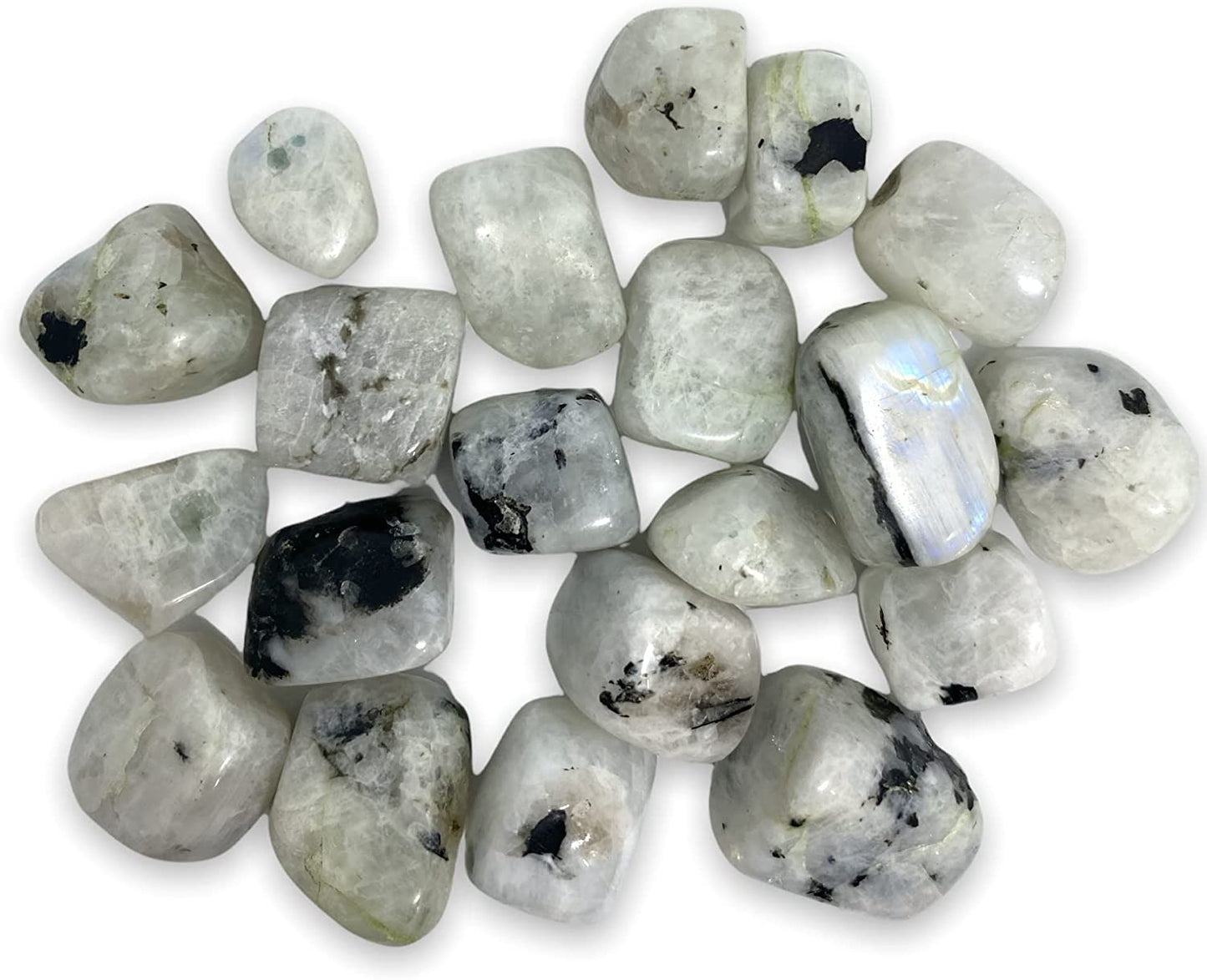 Spiritual Elementz Assorted Tumbled Stones (200-220 Grams Approx), Natural Tumble Stone