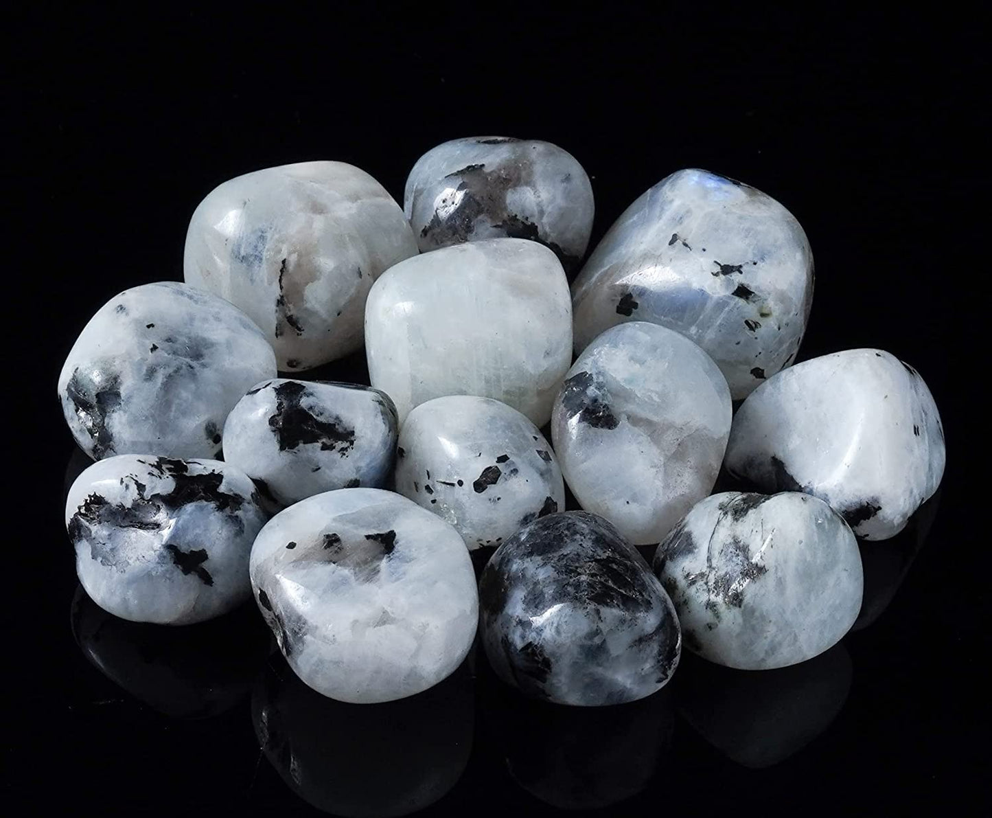 Bezavo Yellow Aventurine Tumbled Stones and Crystals Bulk 13 Pieces Set