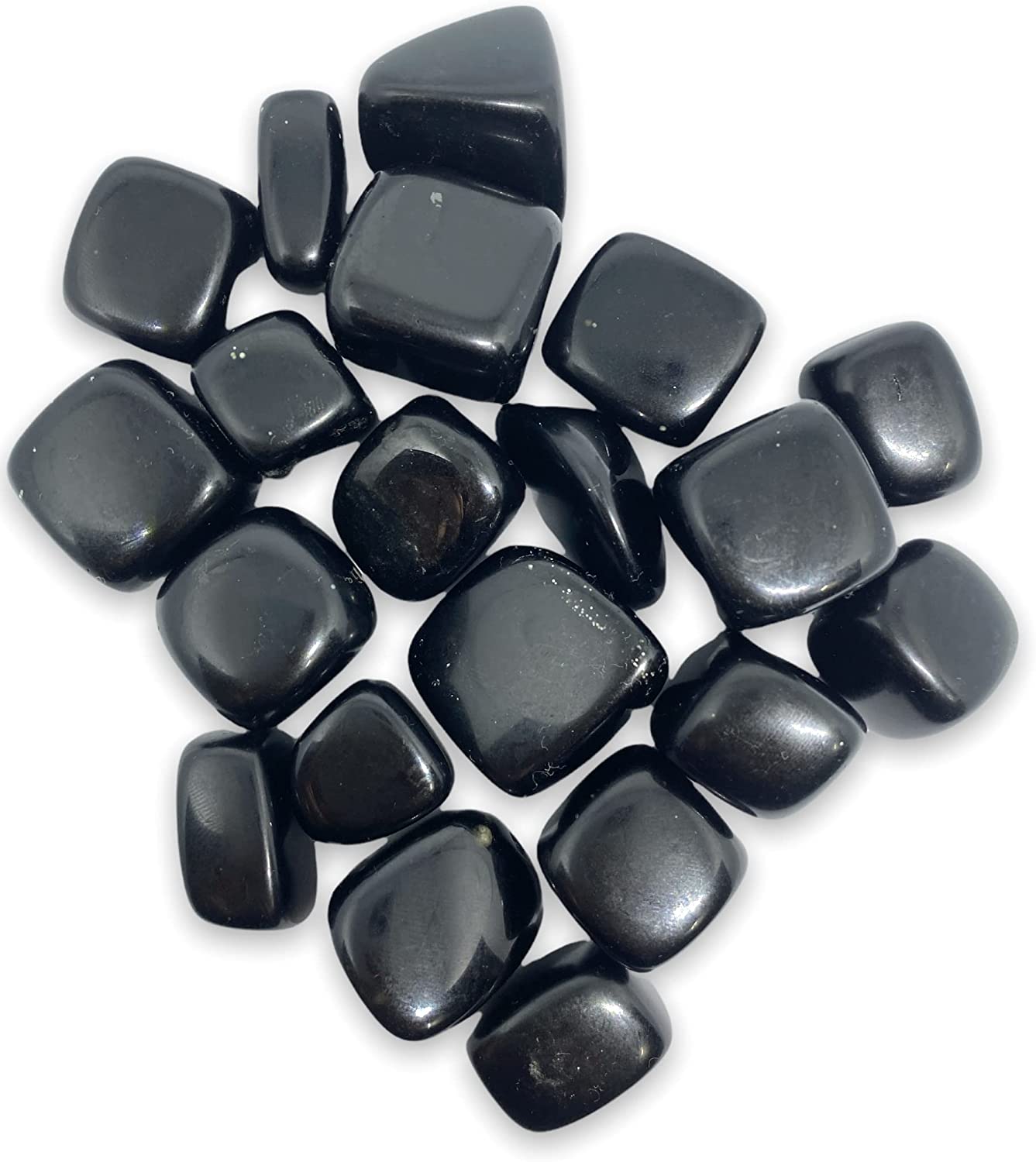 Spiritual Elementz Assorted Tumbled Stones (200-220 Grams Approx), Natural Tumble Stone