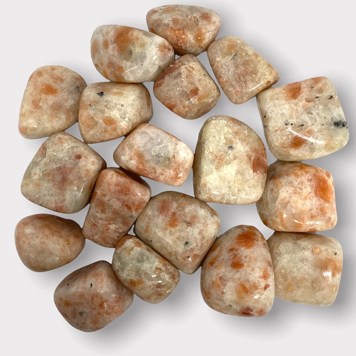Spiritual Elementz Assorted Tumbled Stones (200-220 Grams Approx), Natural Tumble Stone