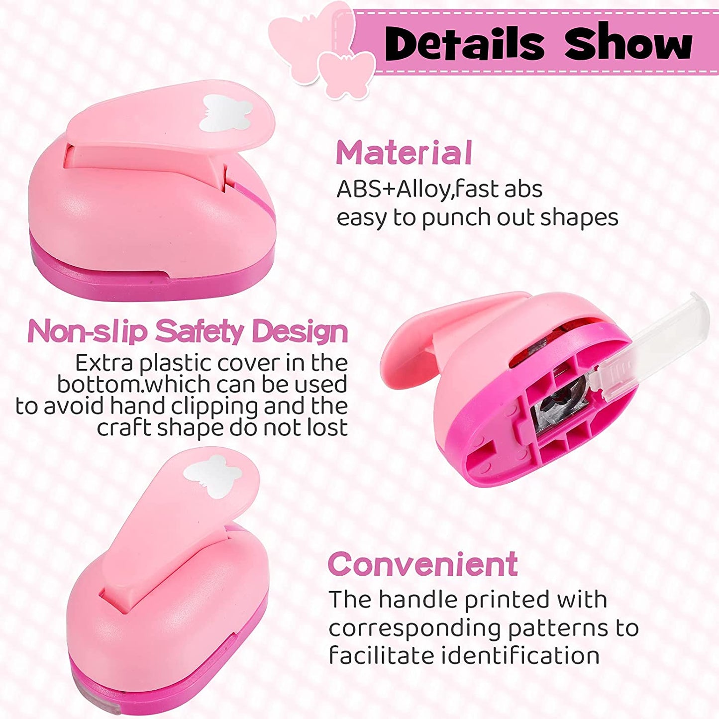 10 Pieces Craft Hole Punch Mini Craft Paper Punch Single Crafting Scrapbook Punch Shape Hole Puncher for DIY Craft, Scrapbook, Cards, Handmade Project, 10 Shapes