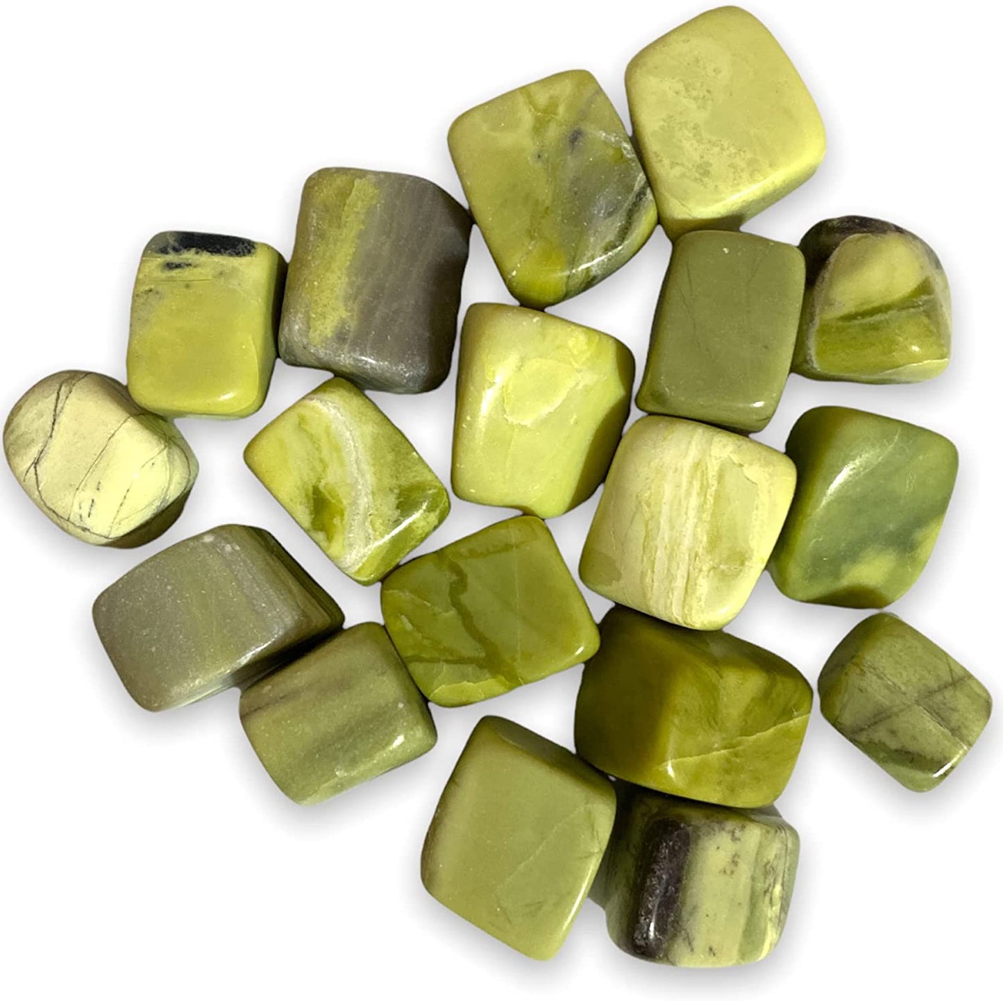 Spiritual Elementz Assorted Tumbled Stones (200-220 Grams Approx), Natural Tumble Stone