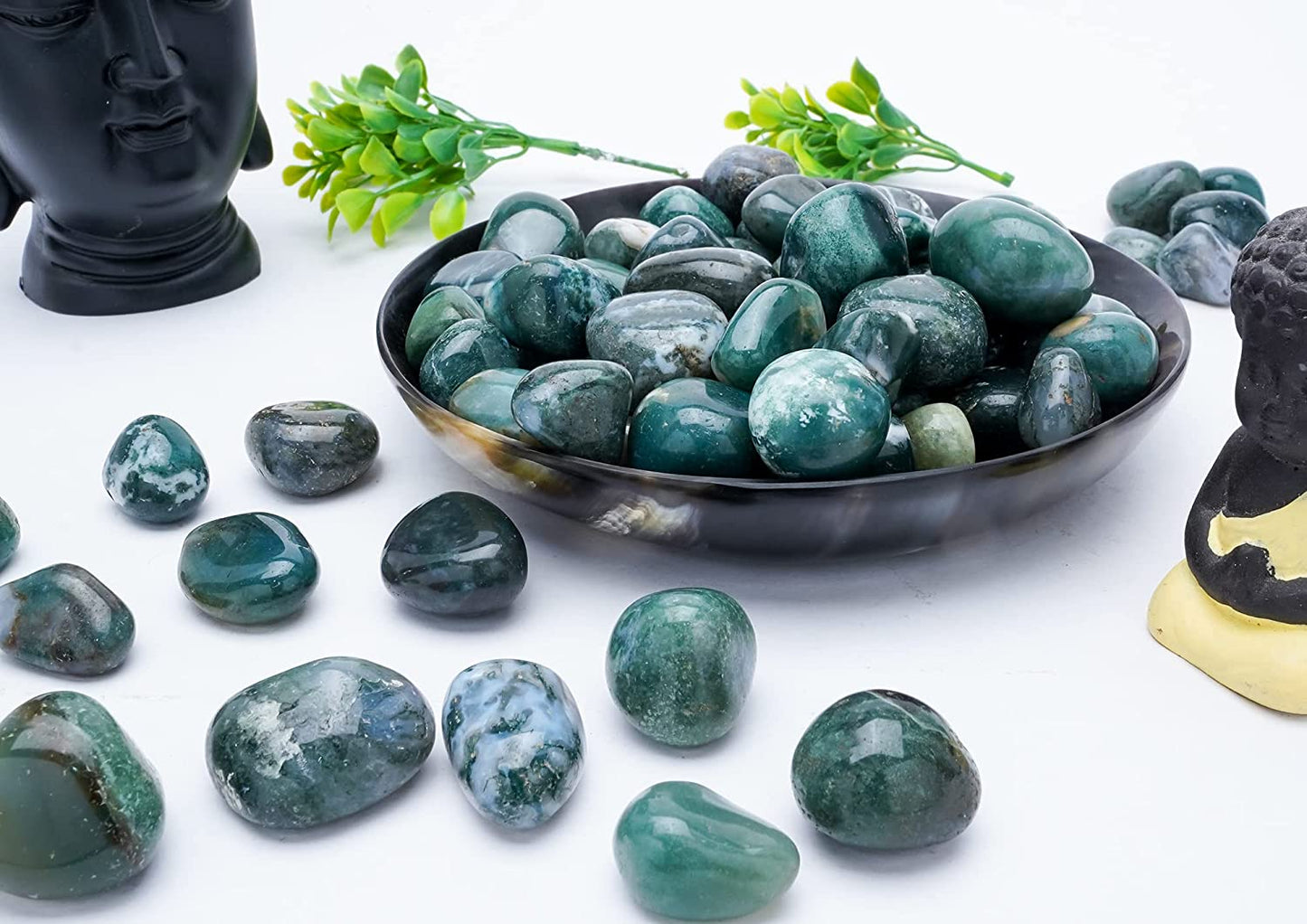 Crocon 1lb Red Tiger Eye Tumble Stones and Crystals Bulk Natural Crystal Kit Size : 20-25 mm