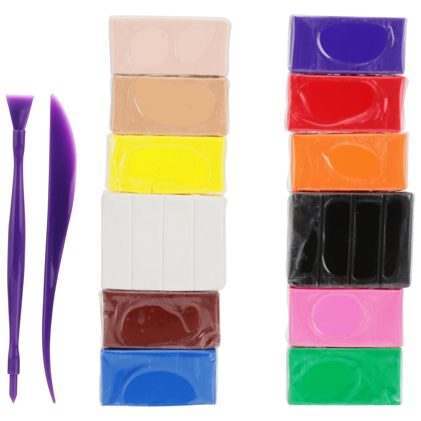 Sculpey Crafty & Oven Bake Clay Variety Pack, 14 Count Ages 4 and up