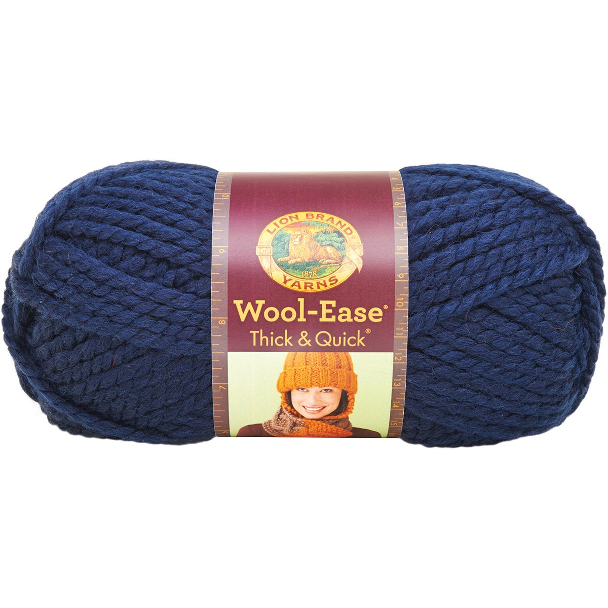 Lion Brand Wool-Ease Thick & Quick Yarn-Navy, Multipack Of 3