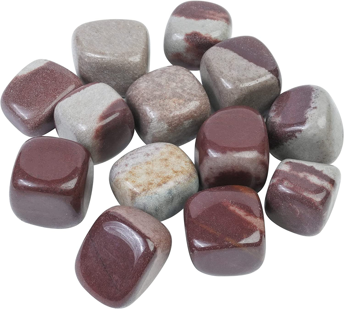 Bezavo Yellow Aventurine Tumbled Stones and Crystals Bulk 13 Pieces Set