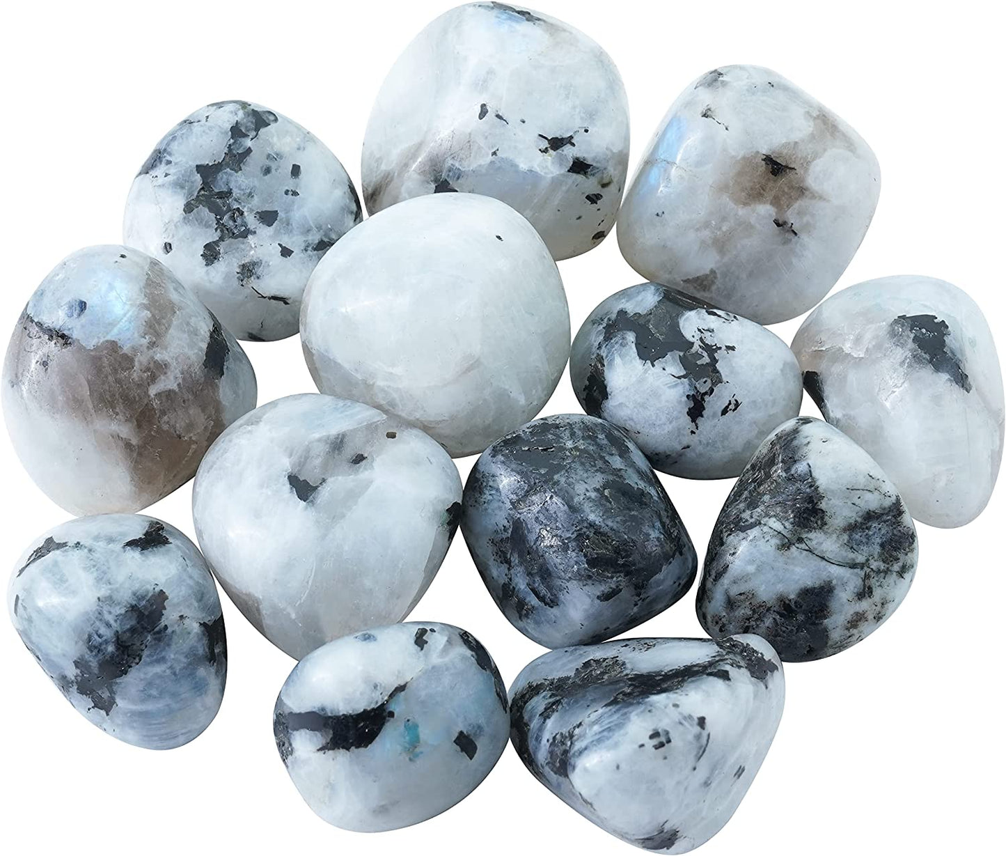 Bezavo Yellow Aventurine Tumbled Stones and Crystals Bulk 13 Pieces Set